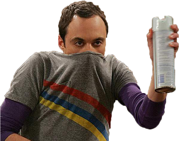 Lien Direct, 2018/04/7/1517096039 Sheldon Fait Fuir - Sheldon Cooper (640x480), Png Download