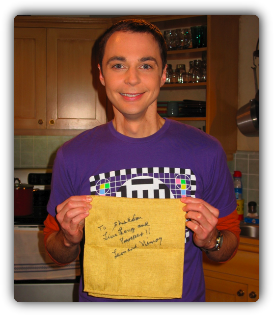 Download "to Sheldon, Live Long And Prosper Leonard Nimoy" Jim Parsons Full Size PNG Image