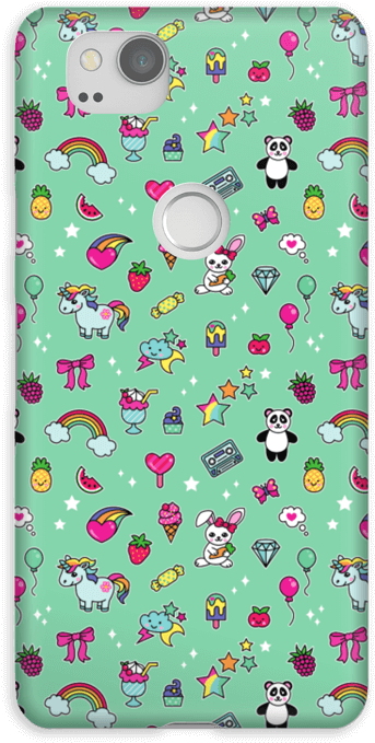 Stars And Unicorns Case Pixel - Iphone X (484x800), Png Download