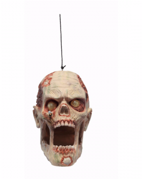 Zombie Head Bird Feeder Zombie Gift - Bird Feeder (560x350), Png Download
