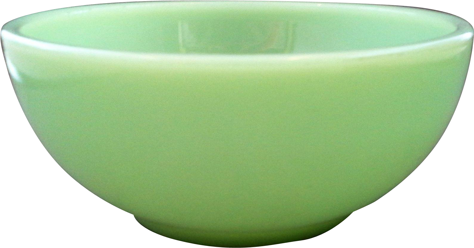 Fire-king Jadeite Chili Bowl Green Glass Anchor Hocking - Le Creuset Multi Bowl (1593x1593), Png Download