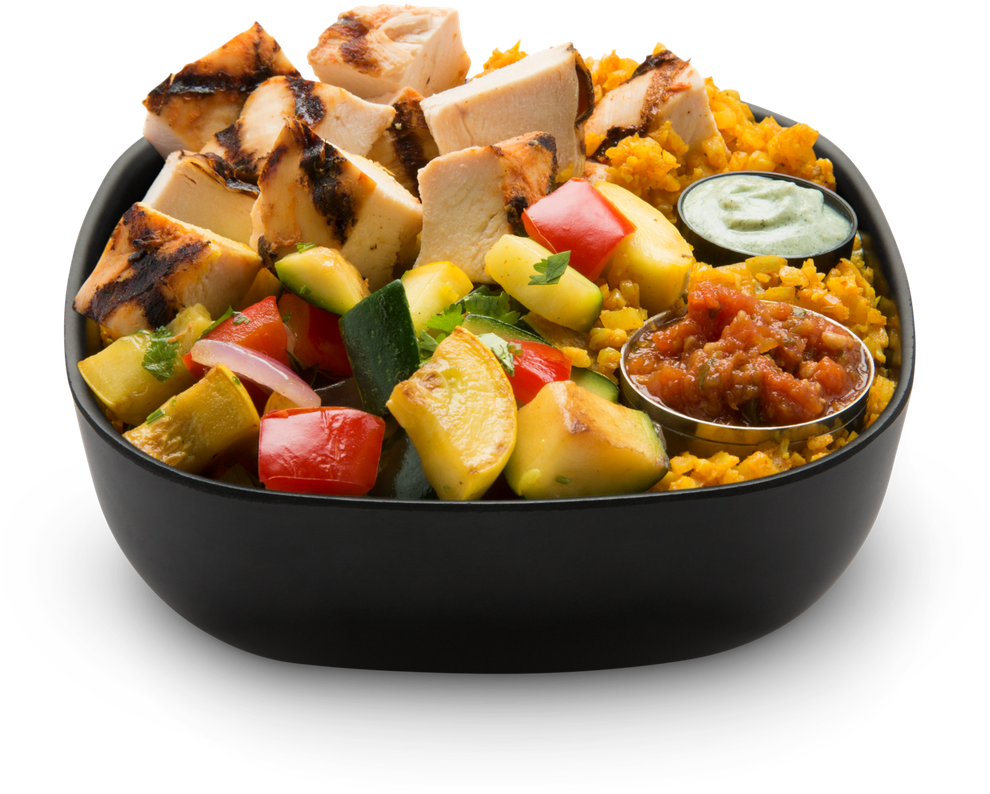 Tex Mex Chicken Bowl - Tex Mex Food Png (1242x1242), Png Download