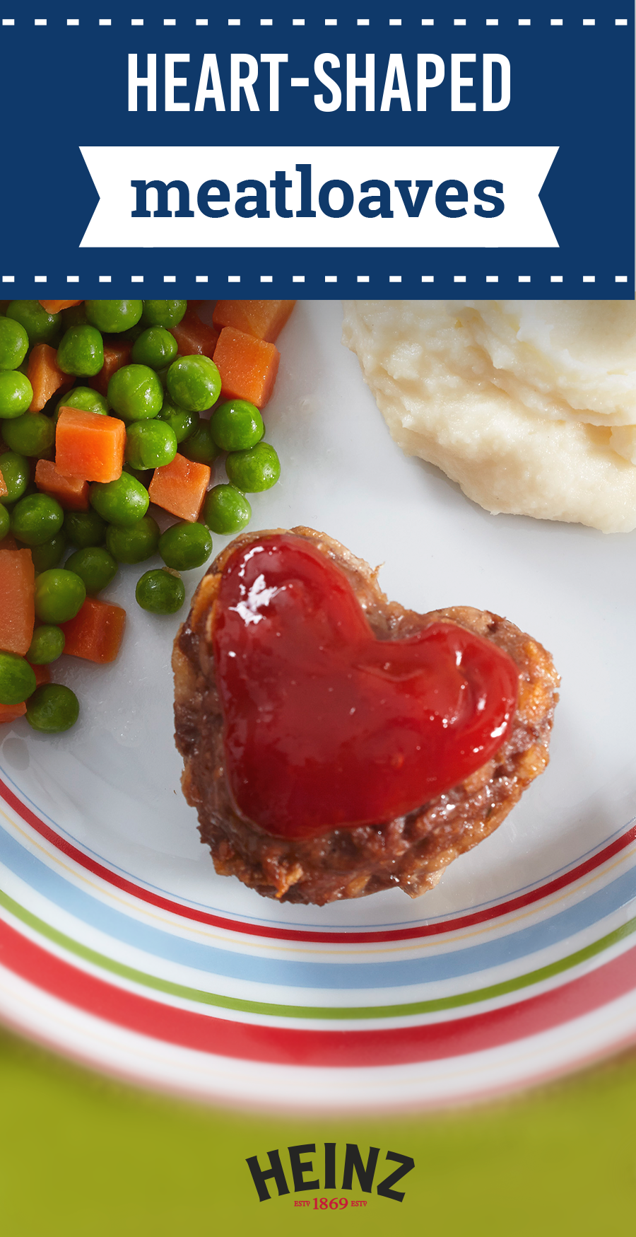 Heart Shaped Meatloaves Treat Your Loved Ones To This - Bánh (900x1749), Png Download
