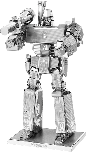 Picture Of Megatron - Fascinations Metal Earth Transformers Megatron 3d Metal (414x620), Png Download
