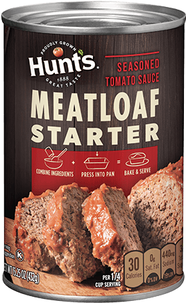 Seasoned Diced Tomatoes In Sauce For Meatloaf - Hunt's (500x500), Png Download