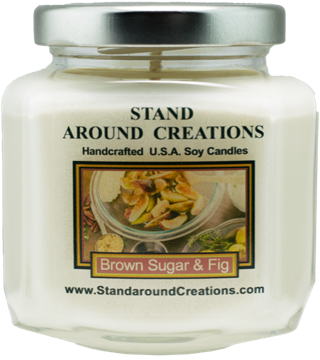 Brown Sugar & Fig Hex - Stand Around Creations Bite Me Hex 6-oz., White (320x360), Png Download