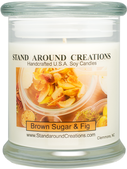 Brown Sugar & Fig Status 12-oz - Stand Around Creations Brown Sugar & Fig Status (450x596), Png Download