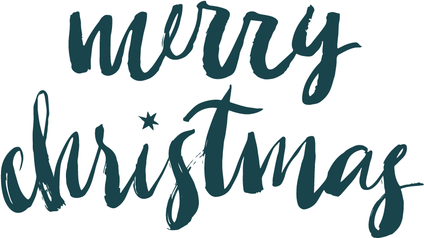 Artboard 1 - Merry Christmas Brush Lettering (911x645), Png Download