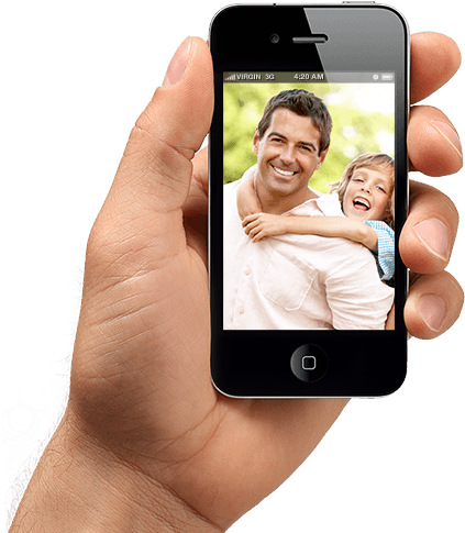 Iphonehand - Scavenger Hunt Ideas With Phones (1000x600), Png Download