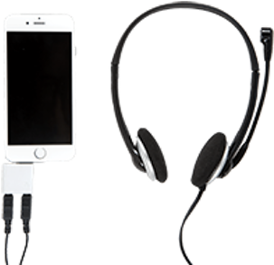 Iphone - Headphones (750x750), Png Download