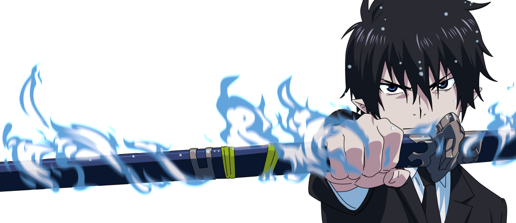 Ao No Exorcist 2 Png (1023x443), Png Download