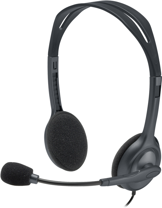 H111 Stereo Headset - Stereo Headset H111 Multi Device Headset (800x687), Png Download