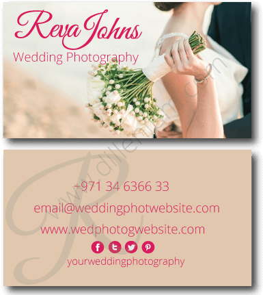 Sale Custom Design Business Cards - Marriage (450x450), Png Download