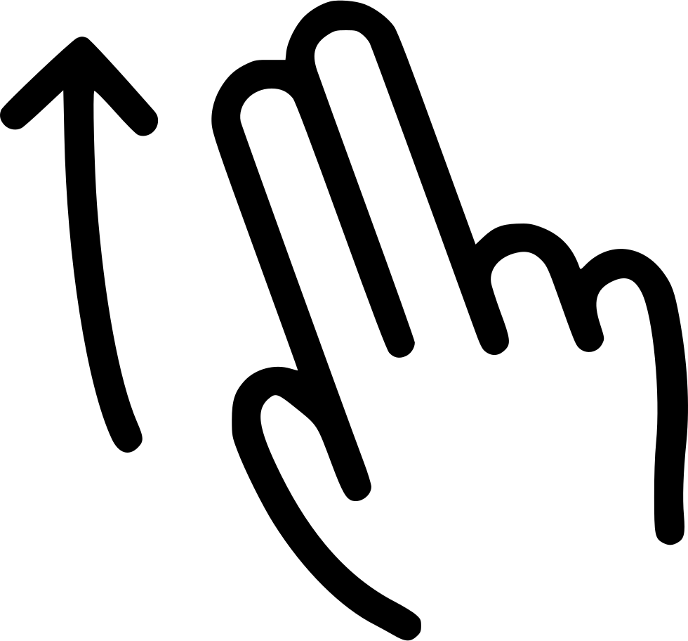 Two Swipe Up - Swipe Up Logo Png (980x912), Png Download