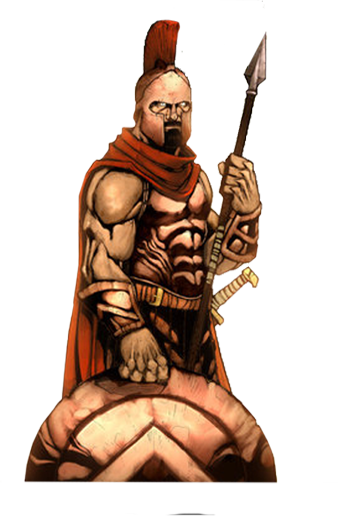 Share This Image - Spartan King Leonidas Real (338x516), Png Download