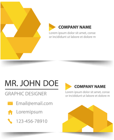 Corporate Business Card Template - Business Card (640x640), Png Download