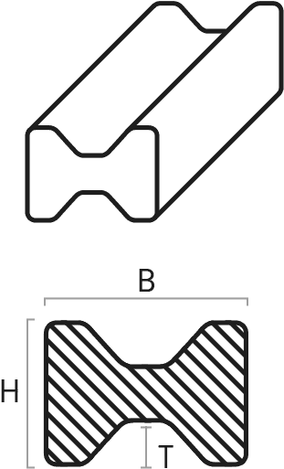 Reinforced Dog Bone - Size? (334x600), Png Download