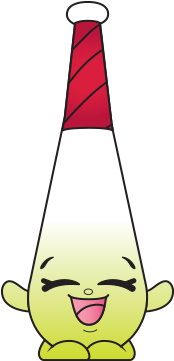 Grace Baseball Bat - Shopkins Grace Baseball Bat (400x400), Png Download