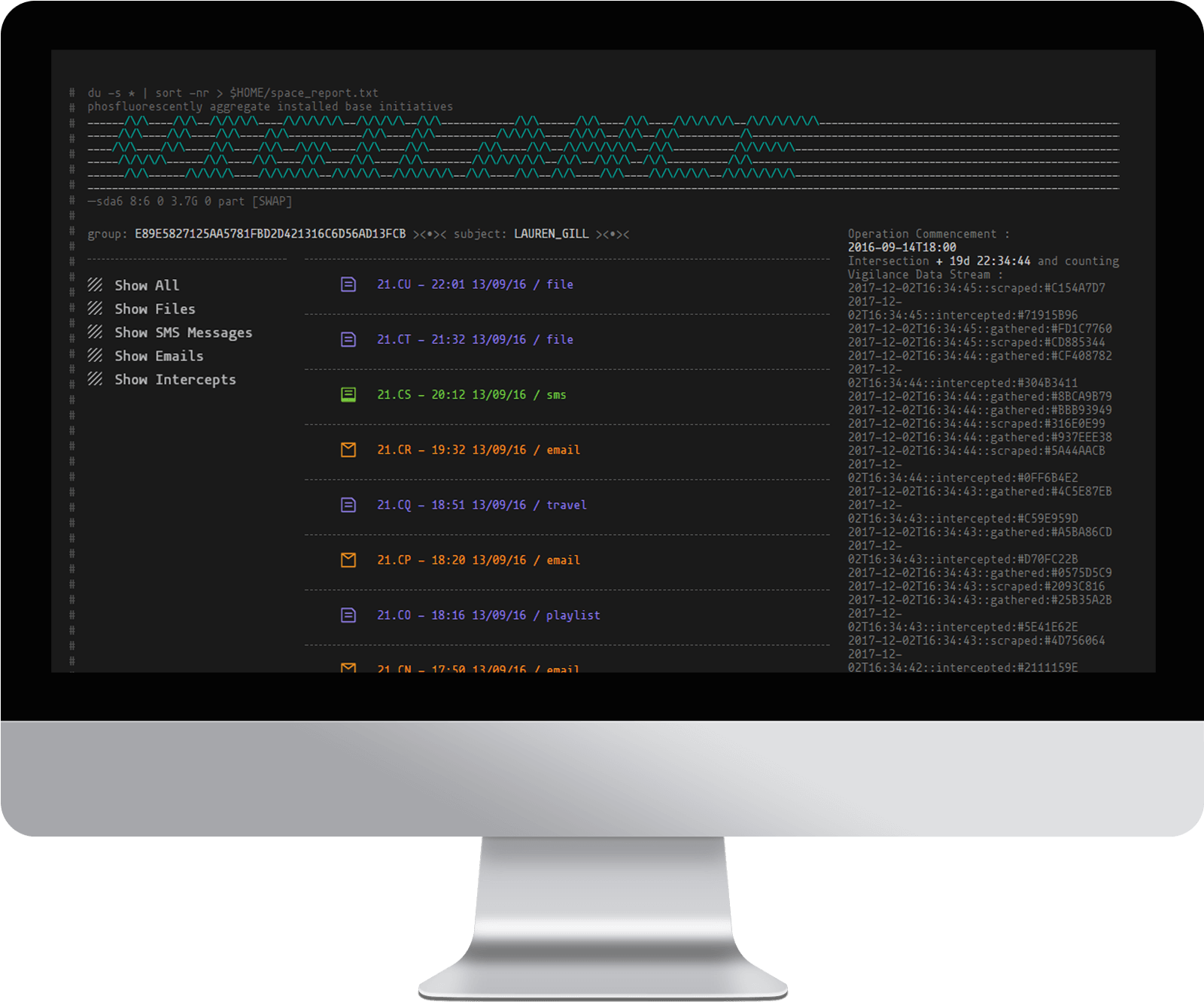Swipe Down - Computer Monitor (1600x1341), Png Download