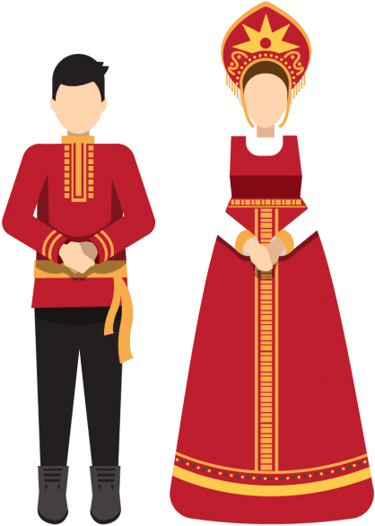 Free Png Russian People Png Images Transparent - Moscow Saint Basil's Cathedral Png Clip Art (480x683), Png Download