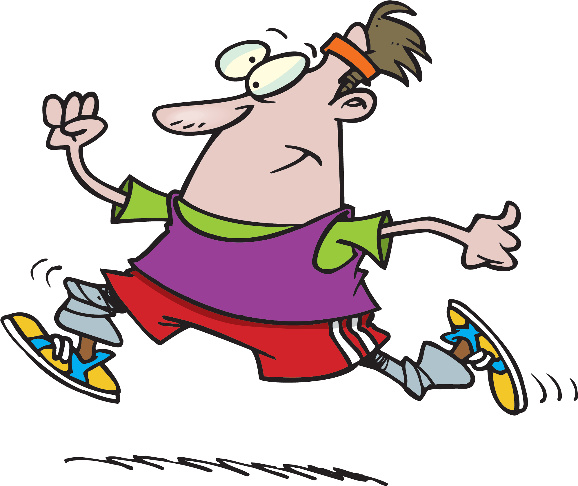 Cartoons Exercising Clipart - Exercise Cartoon (2000x1682), Png Download