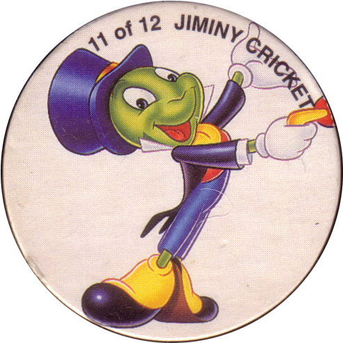 Pizza Hut Pinocchio 11 Jiminy Cricket - Jiminy Cricket (500x500), Png Download