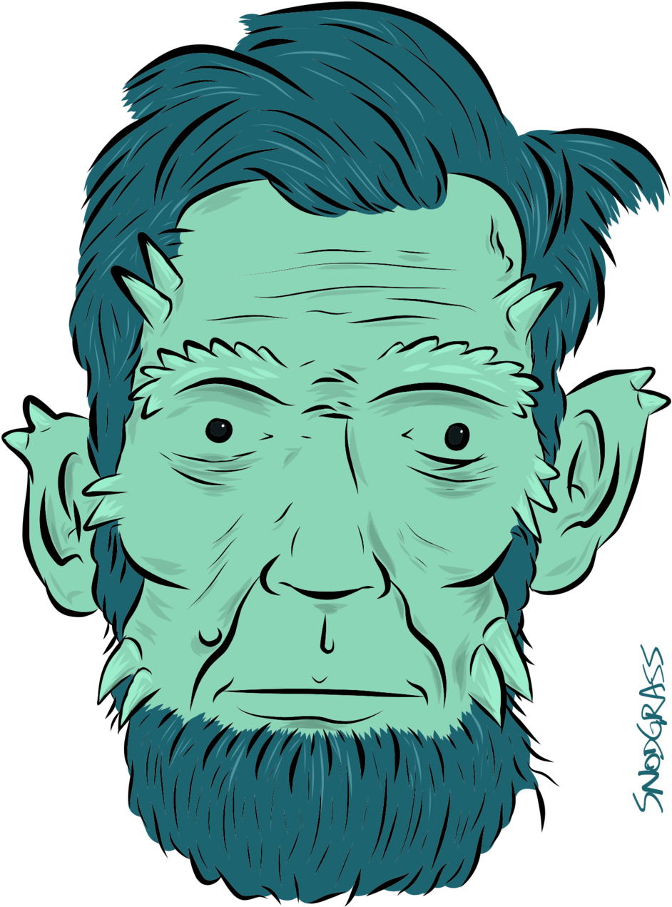 Png - Abraham Lincoln (1000x1333), Png Download