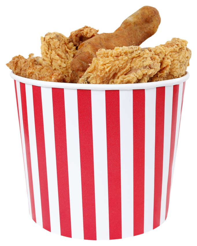Oversized Popcorn/chicken Bucket - Food (1024x1024), Png Download
