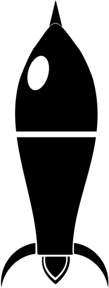 Rocket Launch Drawing Silhouette Logo - Clip Art (1061x750), Png Download