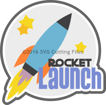 #pp-2839 Rocket Launch - Scalable Vector Graphics (450x446), Png Download