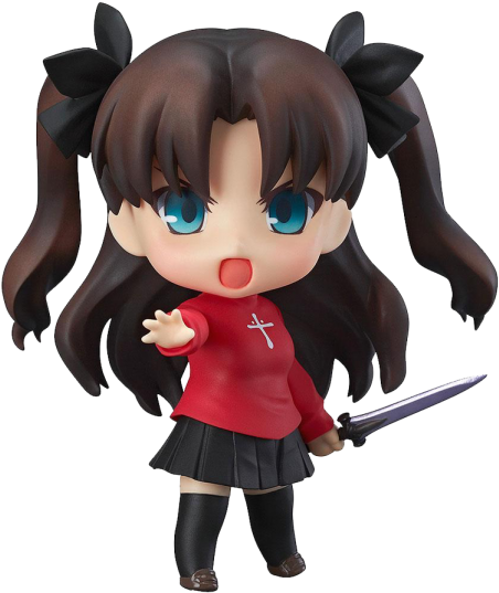 Good Smile Nendoroid - Rin Tohsaka (541x541), Png Download