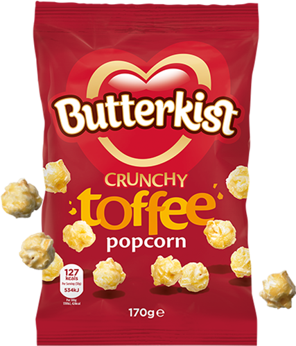Get Together And Explore The Range - Butterkist Crunchy Toffee Popcorn (500x513), Png Download