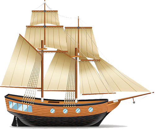 Never Ending Adventures Story Ship - Sailing Ship (500x418), Png Download