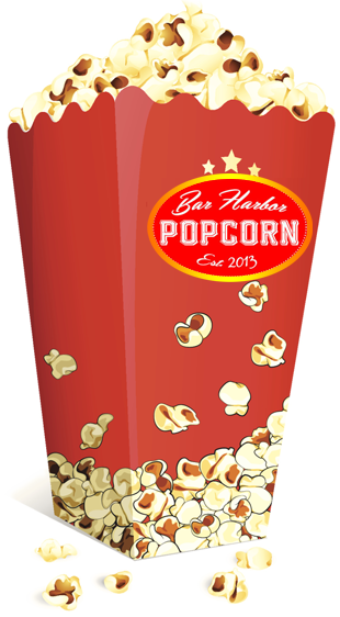 Closed For The Season - Popcorn (310x562), Png Download