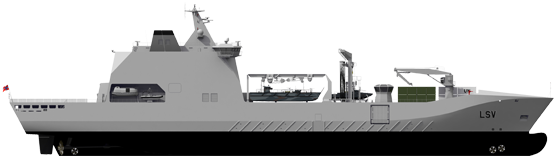 Logistic Support Vessel Supporter - Damen Supporter 19000 (650x384), Png Download