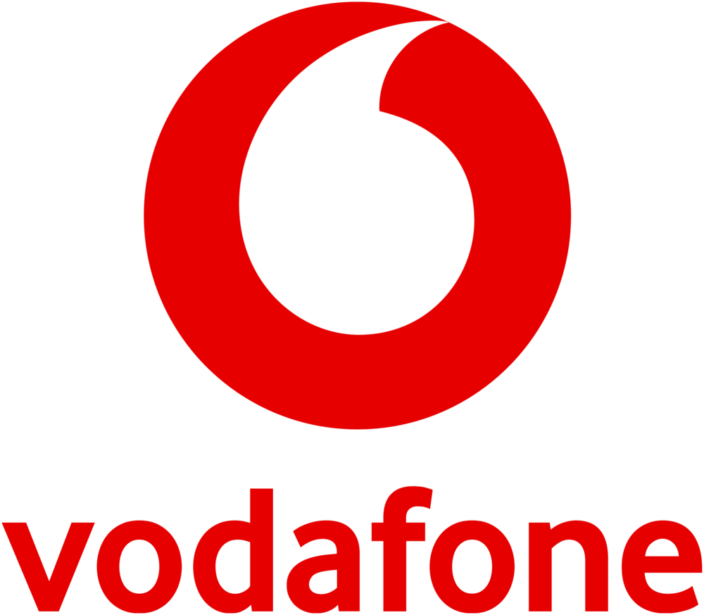 New Vf Logo Stack Large Rgb Red - Vodafone Logo (1000x873), Png Download