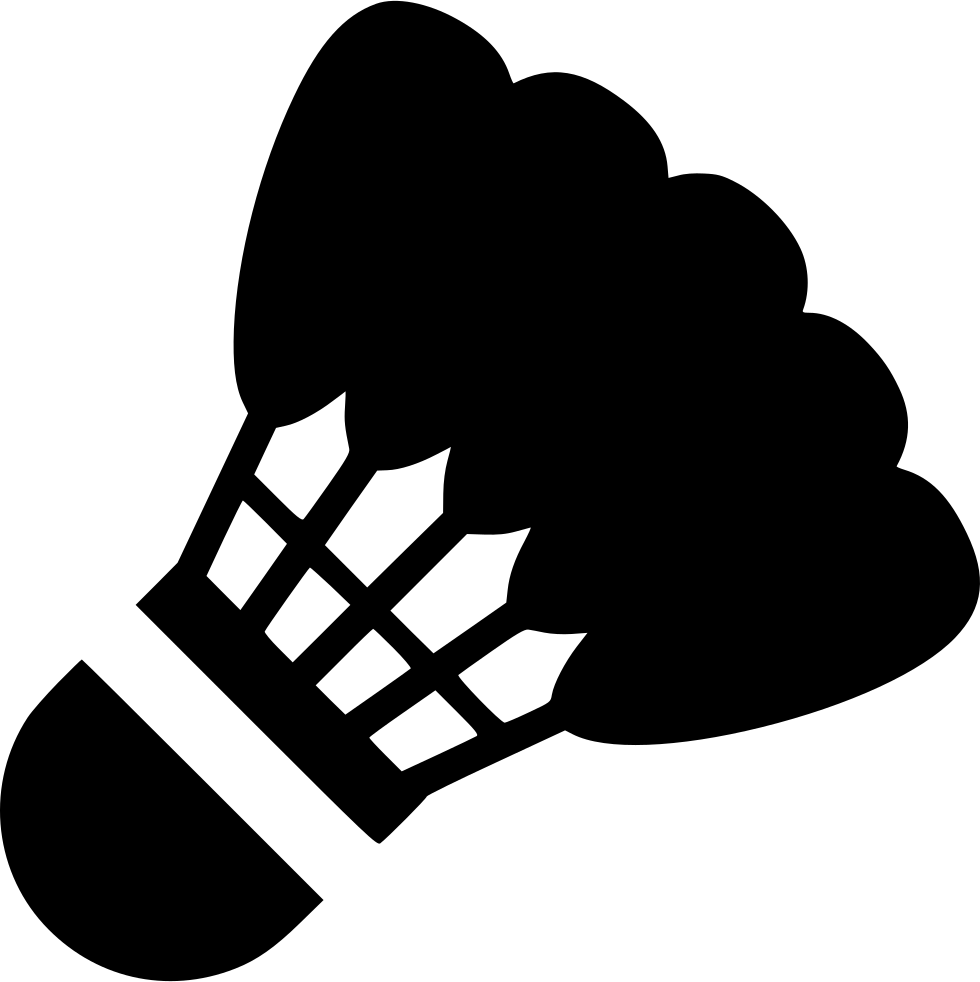Badminton Shuttlecock Comments - White Badminton Icon Png (980x982), Png Download