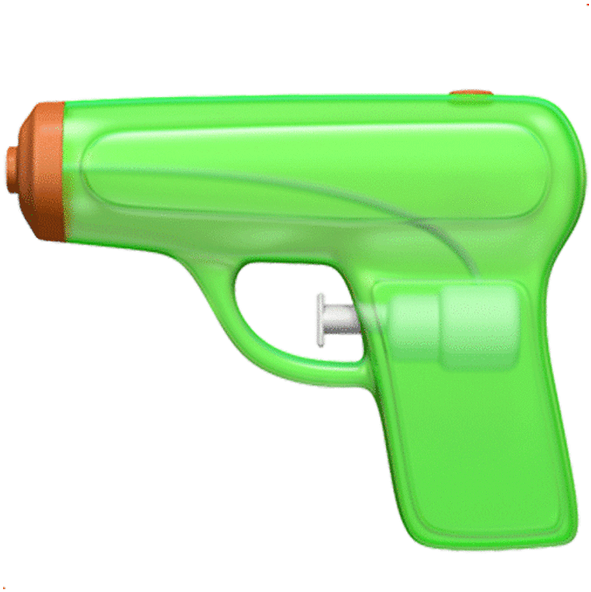 Https - New Water Gun Emoji (1200x675), Png Download