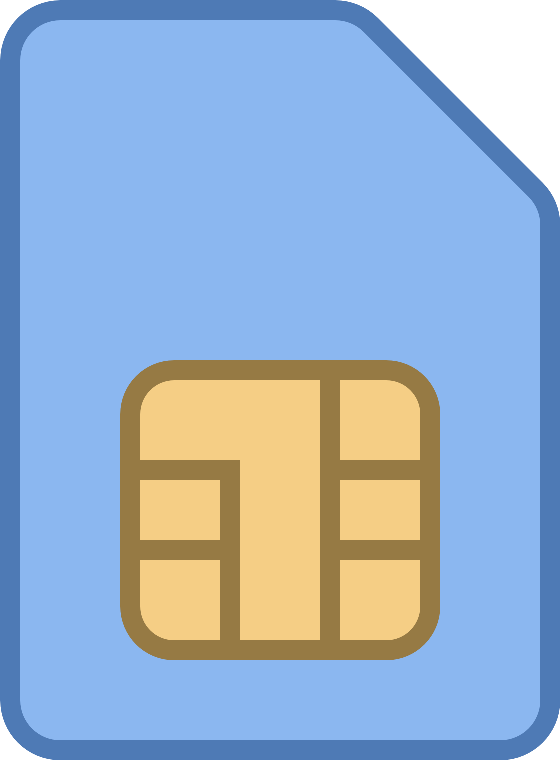 Idea Clipart Sim - Sim Card Icon (1600x1600), Png Download