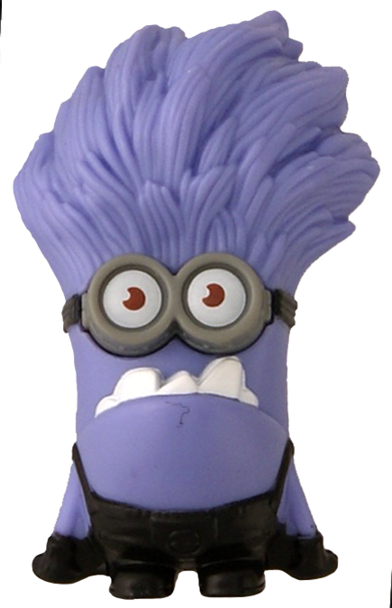 Purple Minion Png - Imágenes De Minion Morado (435x675), Png Download