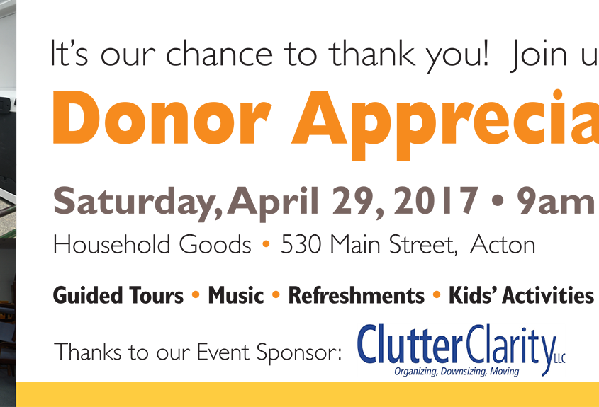 37 Pm 222372 Donor Appreciation Day Banner 4 29 17 - Go Vita (845x575), Png Download