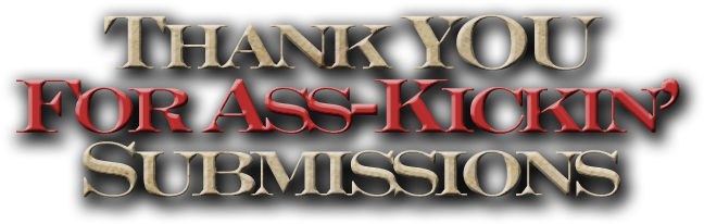 Huge Thanks For Your Submission & For Kickin' Ass With - Pc Game (788x225), Png Download