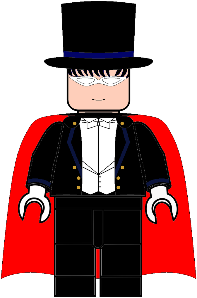 Drew Johnson On Twitter - Tuxedo Mask (713x1200), Png Download