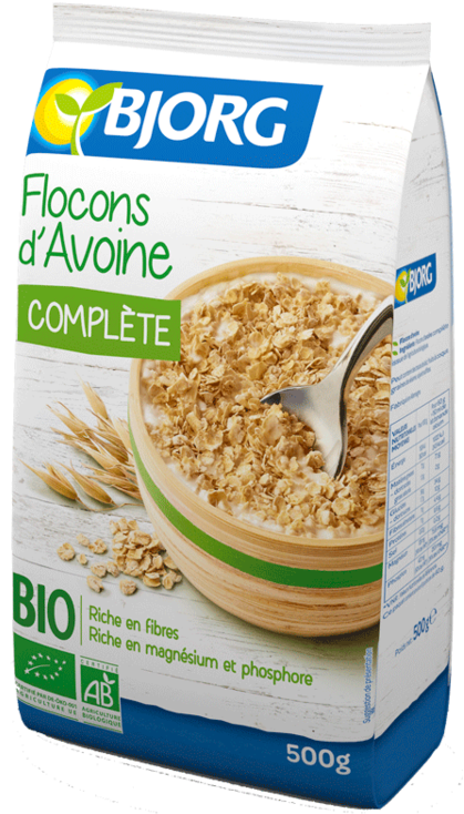 Whole Grain Oat Flakes (750x750), Png Download