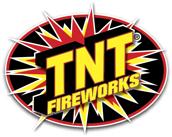 Tnt Fireworks Oval Logo - Tnt Fireworks, Laser Rainbow (698x563), Png Download