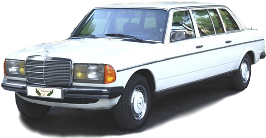 Mercedes 300 D Limousine - Mercedes Clase E Limusina (554x300), Png Download