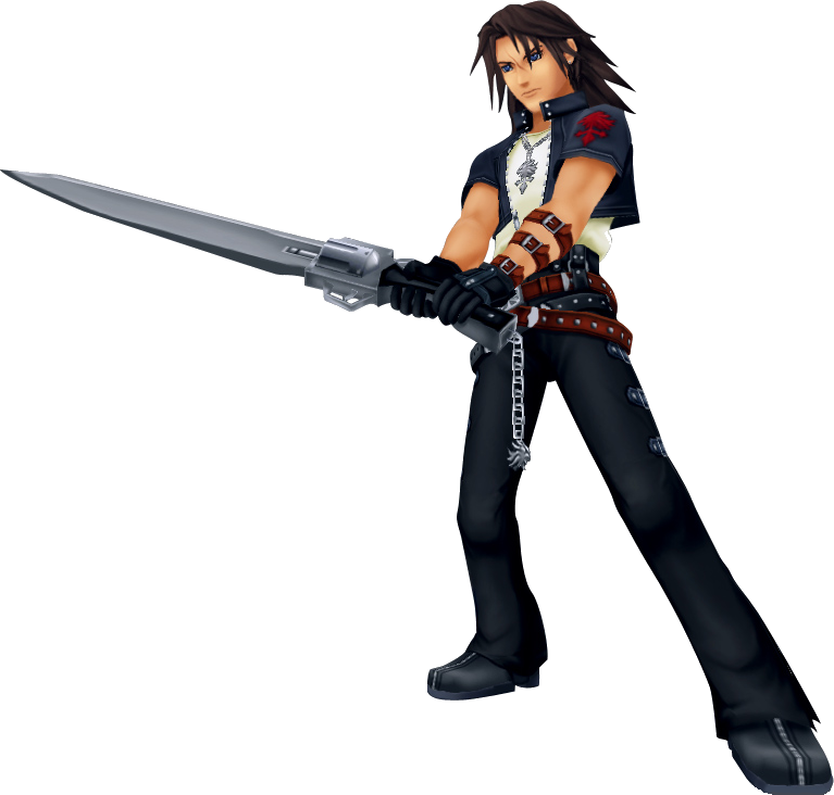 Leon Kh 1 - Kingdom Hearts Squall (767x732), Png Download