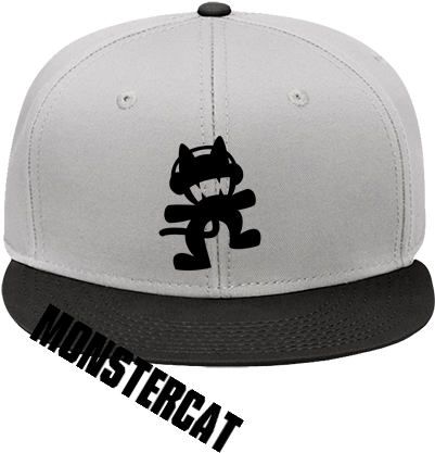 Snap Back Flat Bill Hat - Monstercat Galaxy S7 Edge Case (450x474), Png Download