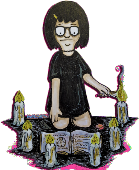 Witch Transparent (500x590), Png Download
