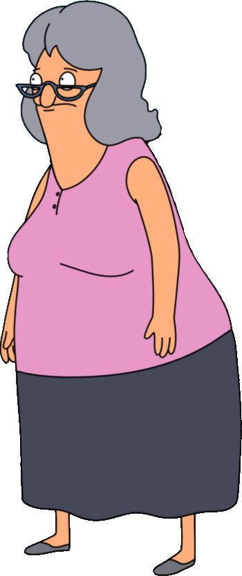 Bobs Burgers Al Best Pictures And Decription Imageicon - Grandma From Bob's Burgers (350x834), Png Download